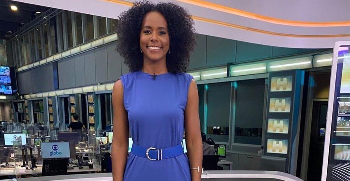 Maju Coutinho surpreende com escolha do look para vinheta de fim de ano da Globo