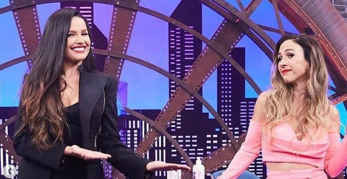 Juliette revela que tentou flertar com cantor e Tatá Werneck brinca: ”Ele chora e toca violão”