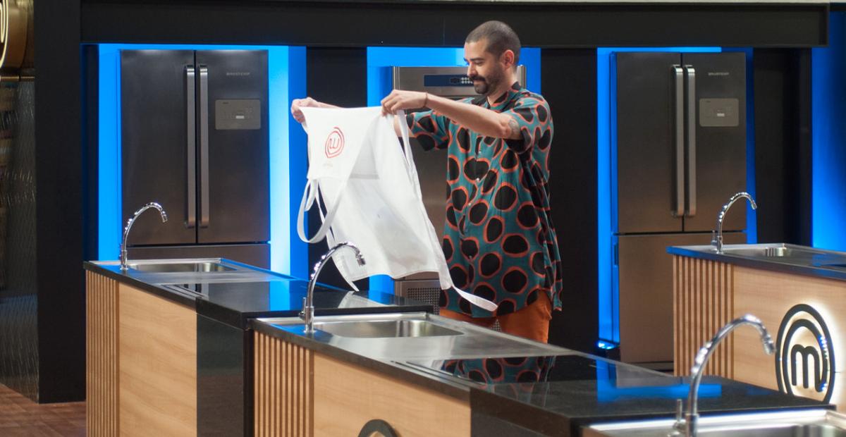 Tiago deixa o MasterChef Brasil pela segunda vez