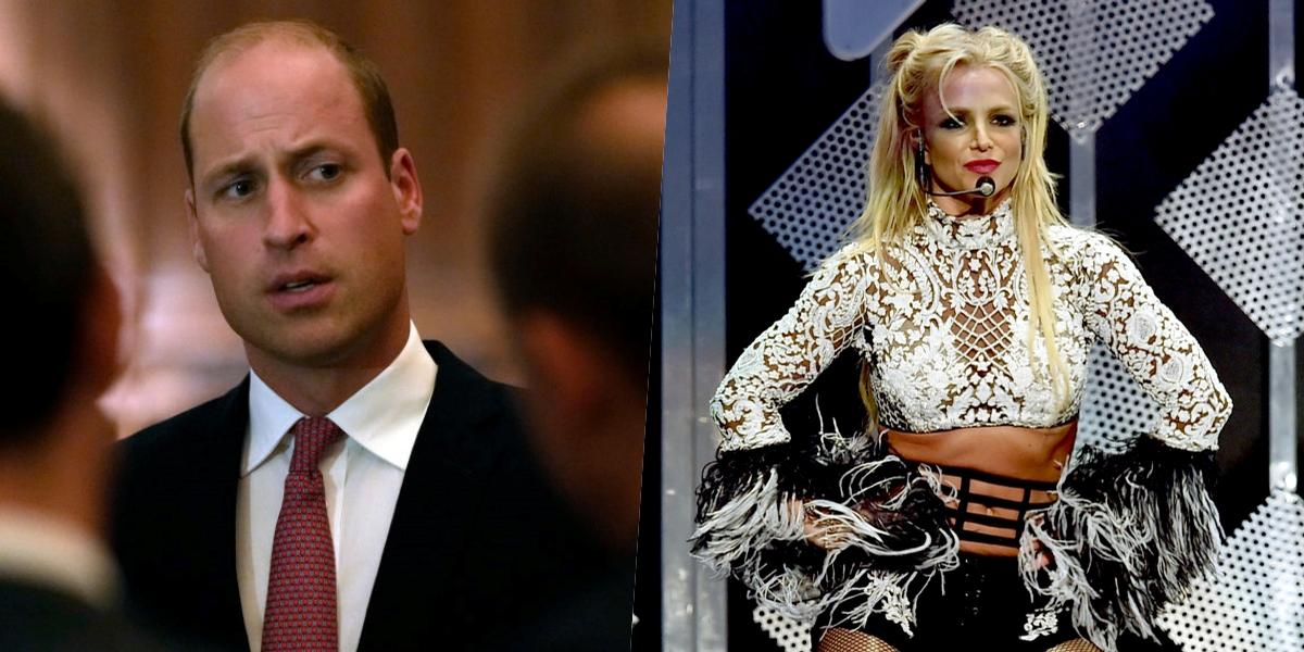 Príncipe William teve relacionamento breve com Britney Spears, afirma biógrafo
