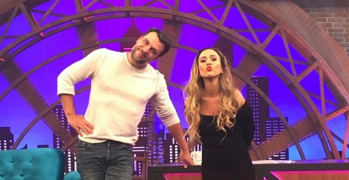 Rodrigo Lombardi emociona Tata Werneck ao relembrar chegada da comediante na TV Globo