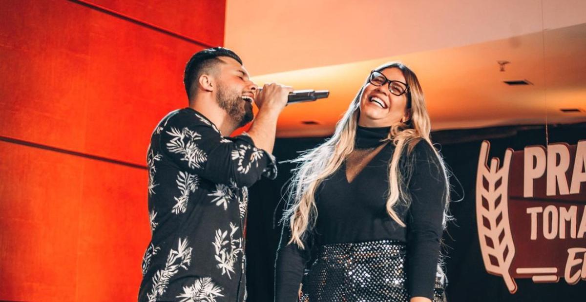 Sem esconder as lágrimas, Murilo Huff se emociona em primeiro show após morte de Marília Mendonça
