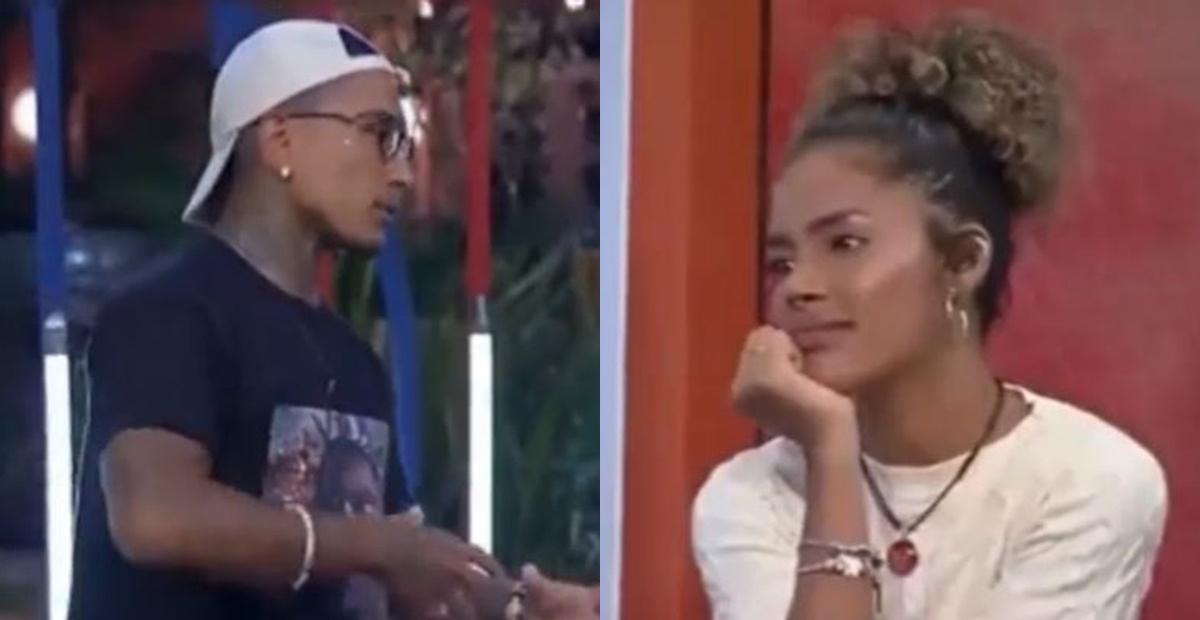 A Fazenda: Em dinâmica, Dynho fala sobre carinho por Sthe: ”Parte da minha família”
