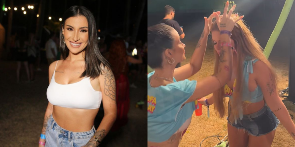 Bianca Andrade ‘passa’ a coroa para Viih Tube na Farofa da GKay: “Ninguém acima dela!”