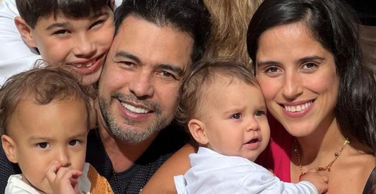 Camilla, filha de Zezé Di Camargo, publica clique perfeito com o pai: ”Quanto amor”