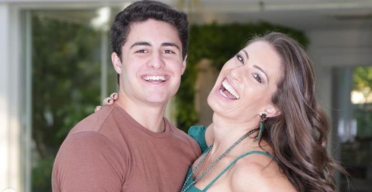 Com lindas fotos, Elaine Mickely presta linda homenagem de aniversário ao filho: ”Meu amor”