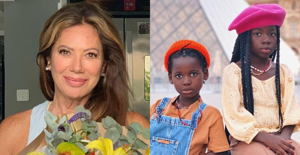 Mãe de Giovanna Ewbank mostra noite divertida com os netos, Titi e Bless