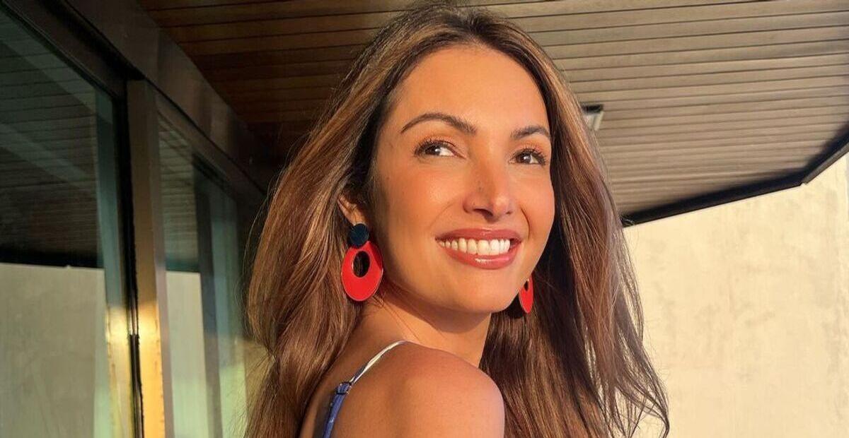 Patrícia Poeta exibe momento carinhoso ao lado de seu cãozinho, Marley: ”Hoje com ele!”