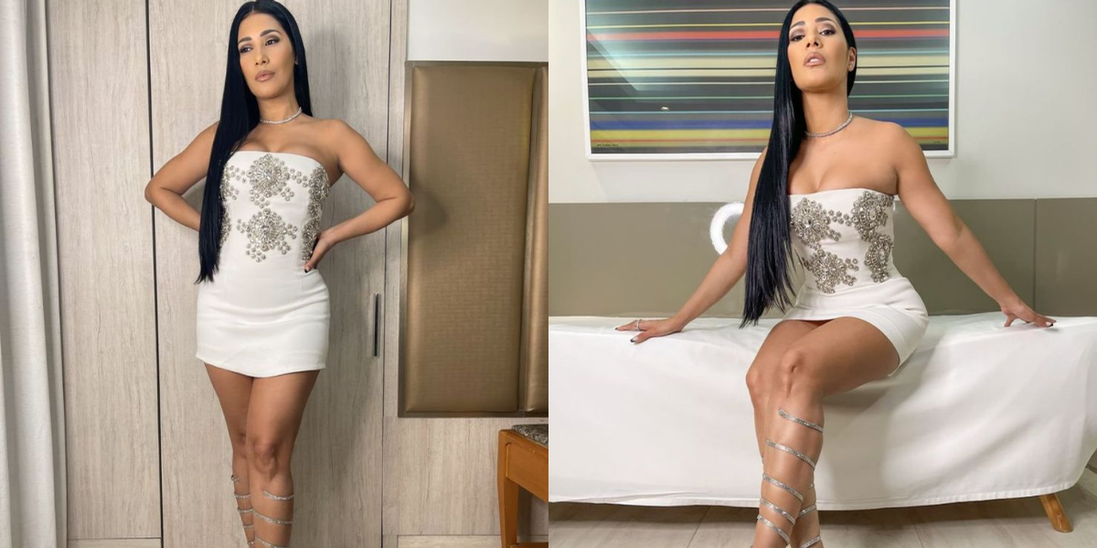 Simaria Mendes aposta em look de R$ 35 mil para festa em Fortaleza; confira detalhes