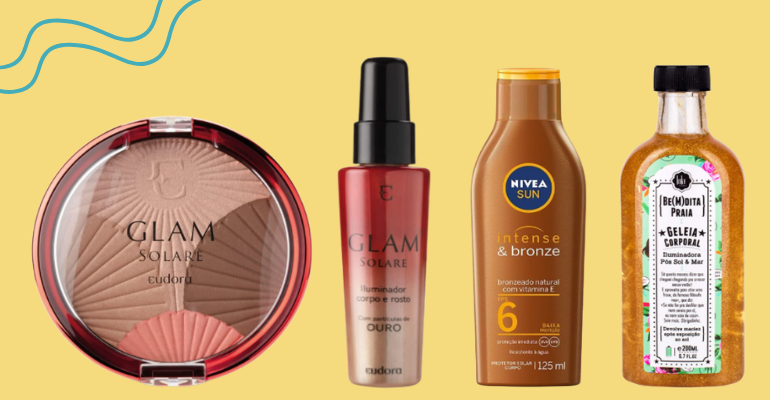 Bronze e glow: 7 produtos incríveis para arrasar no verão