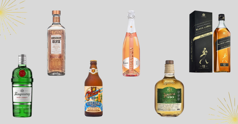 Ano novo: confira opções de bebidas para a hora do brinde
