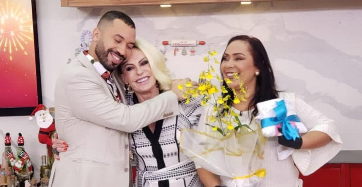 Ana Maria Braga celebra presença de mãe de Gil no ‘Mais Você’: ”Uma honra ter recebido você”