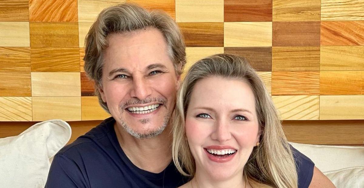 Edson Celulari e Karin Roepke revelam escolha do nome da primeira filha
