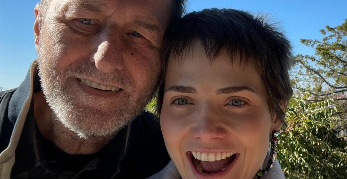 Leticia Colin presta homenagem no aniversário de seu pai: ”Vamos juntos, sempre”