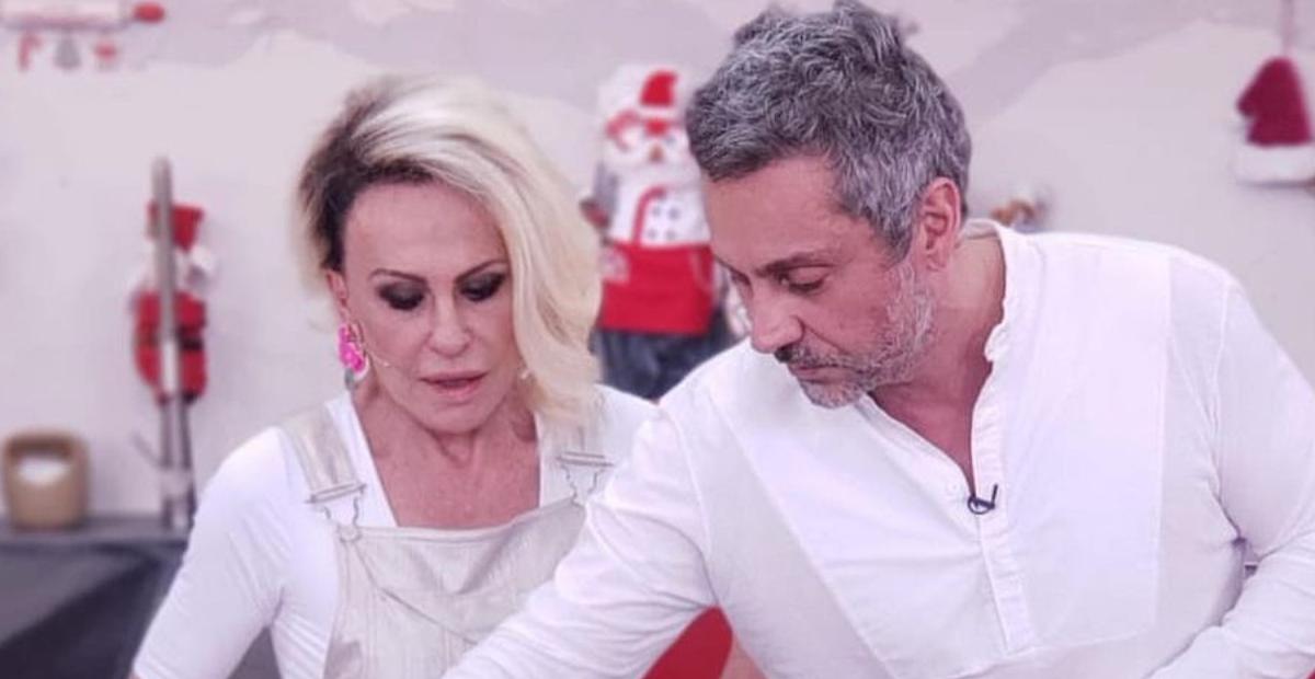 Ana Maria Braga agradece participação de Alexandre Nero no Mais Você
