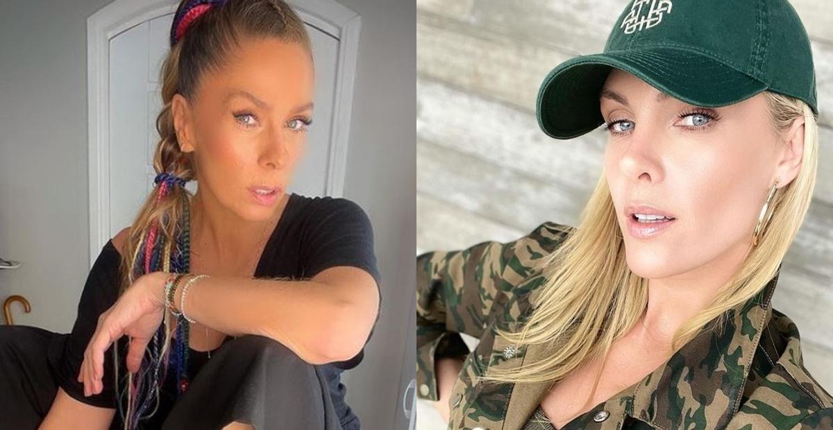 Ana Hickmann e Adriane Galisteu dividem o mesmo palco no Especial da Record TV e não se falam