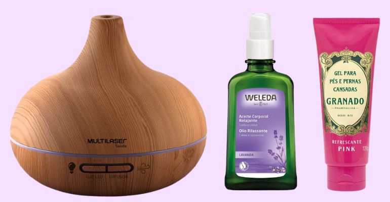 Massageador, difusor de aromas e mais: 10 ideias de presentes para um momento relaxante
