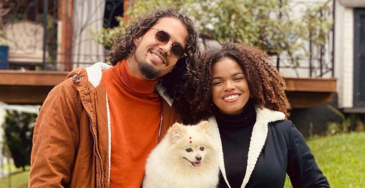 Jeniffer Nascimento faz piquenique romântico com o marido, Jean Amorim