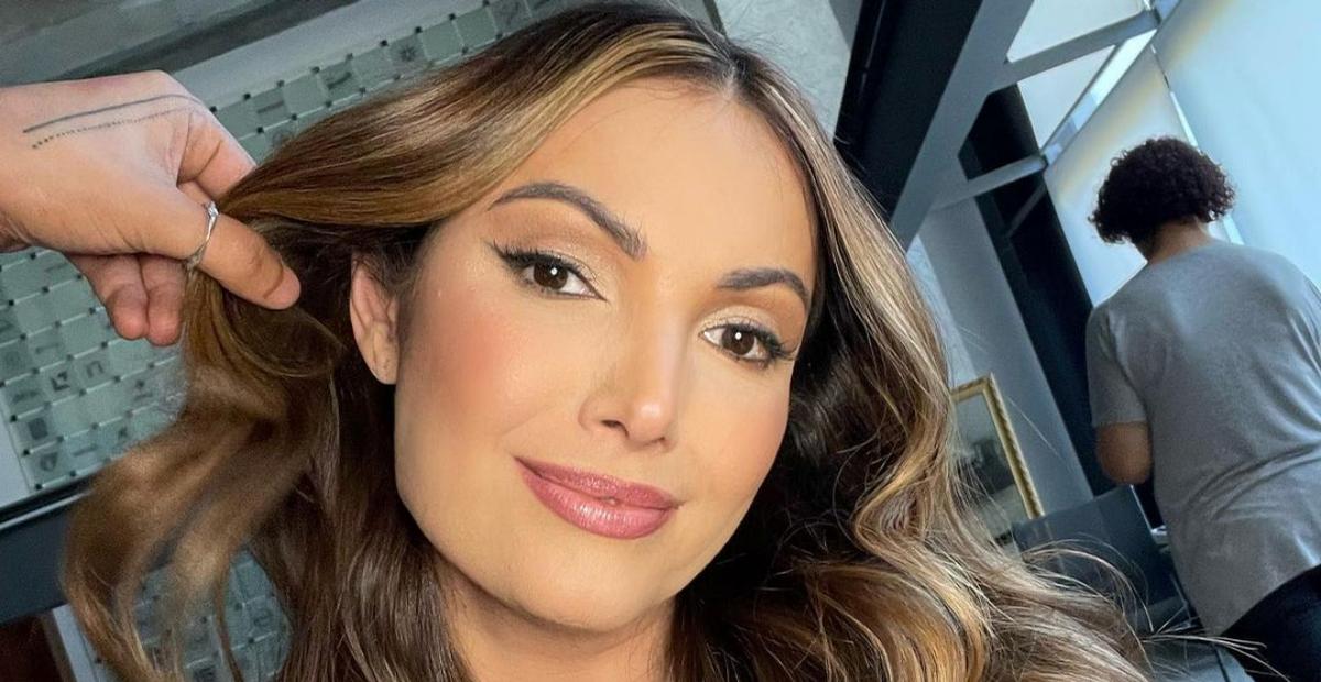 Patrícia Poeta esbanja estilo ao escolher look para treino do dia: “Mais linda!”