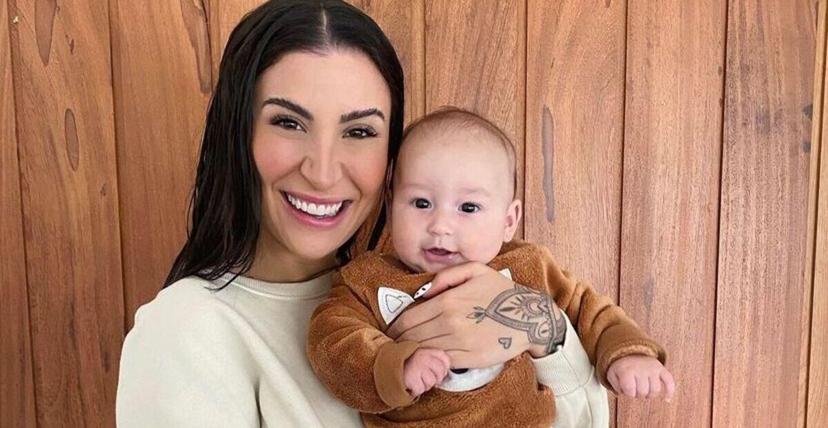 Bianca Andrade comemora 5 meses do filho com festa temática de Natal: ”Coisa mais linda”