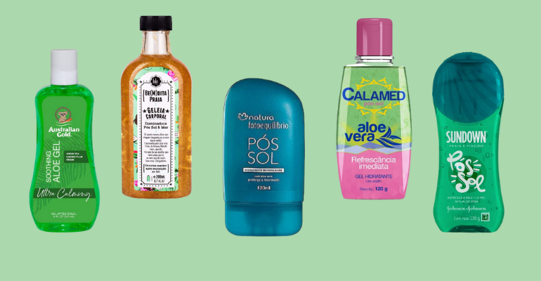 Prepare-se para o verão: 10 produtos para usar após a exposição ao sol