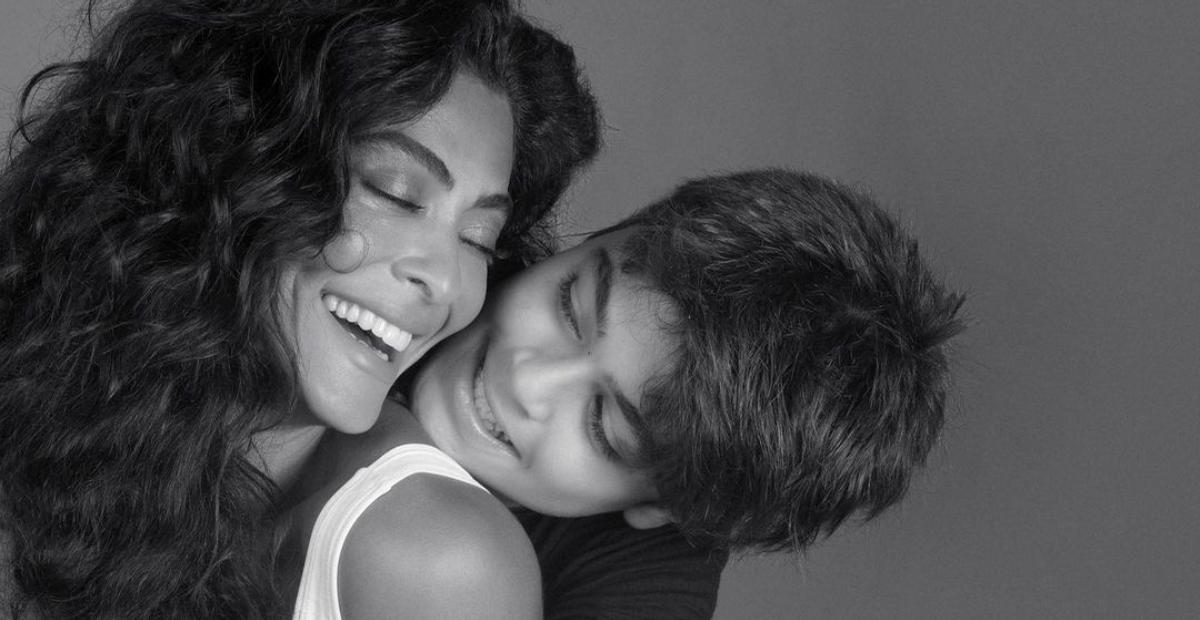 Juliana Paes se declara no aniversário de 11 anos do filho: ”Meu companheiro de risadas”