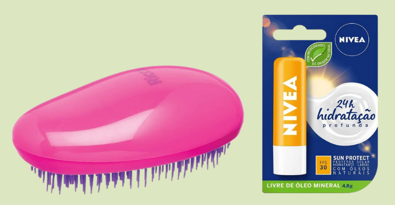Escova de cabelo, protetor solar e mais: 6 produtos essenciais para a bolsa de praia