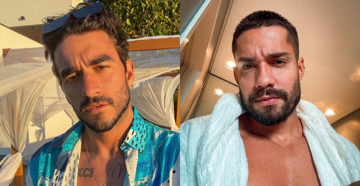 Guilherme Napolitano reencontra Bil Araújo após final da ‘Fazenda’: ”Já é um vencedor”
