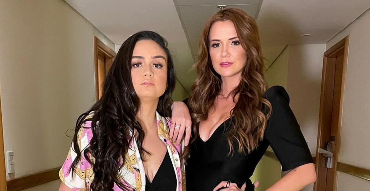 Marcela Mc Gowan surge coladinha com a namorada, Luiza e se derrete: ”Estamos juntas, sempre”