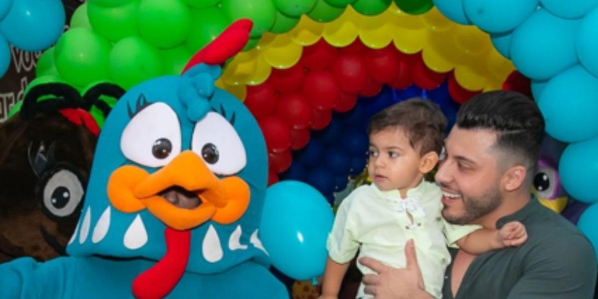 Murilo Huff celebra aniversário do filho, Léo, com festa temática: ”Amor da minha vida”