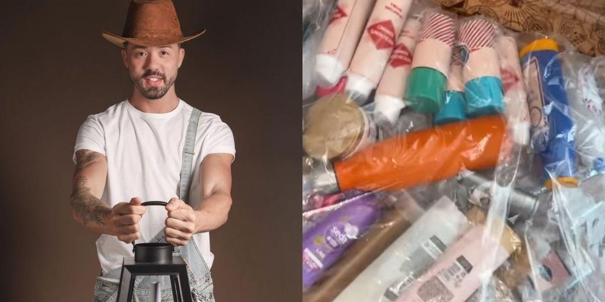 Ganhador de ‘A Fazenda 13’, Rico Melquiades mostra sua mala: “Peguei pra família toda!”