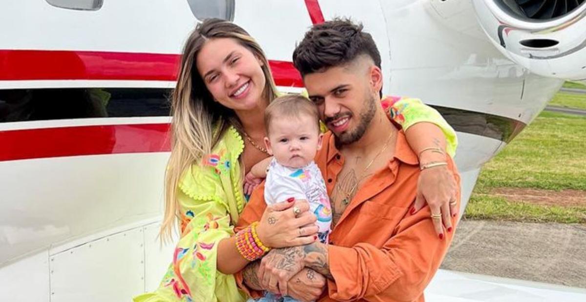 Virginia Fonseca registra cena fofíssima de Zé Felipe com Maria Alice: “Iti malia!”