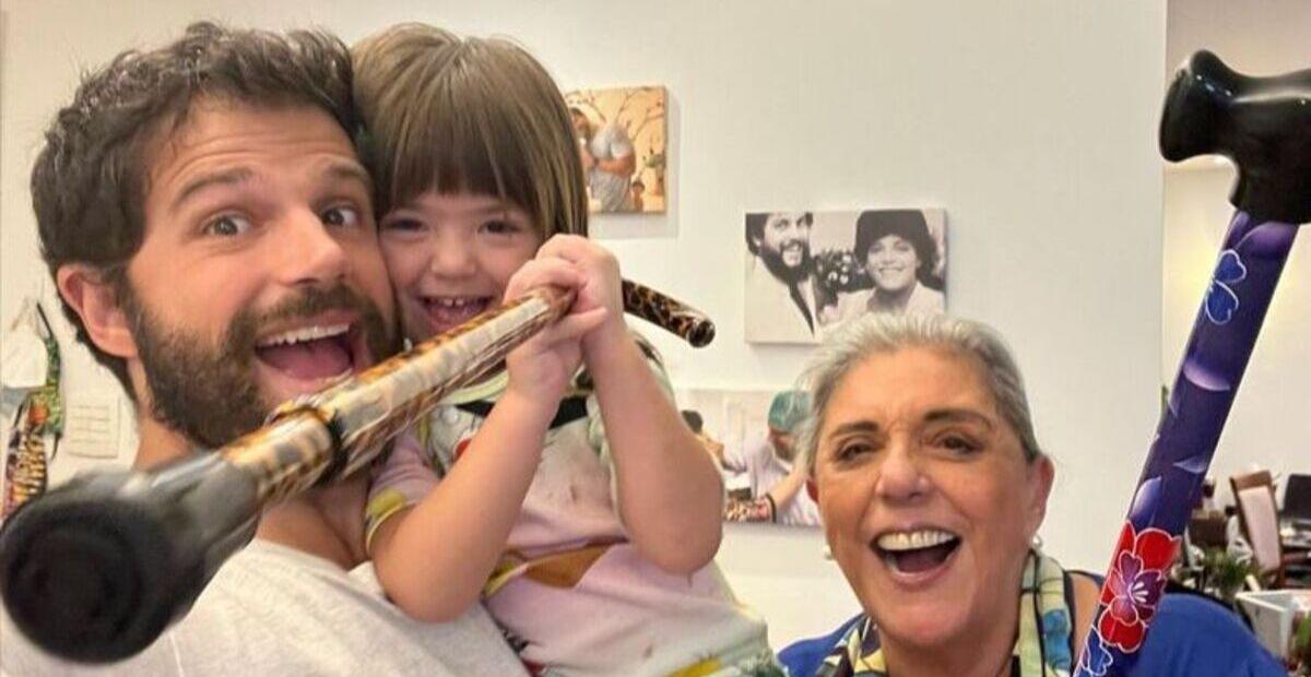 Duda Nagle compartilha momento entre Zoe e a mãe Leda Nagle