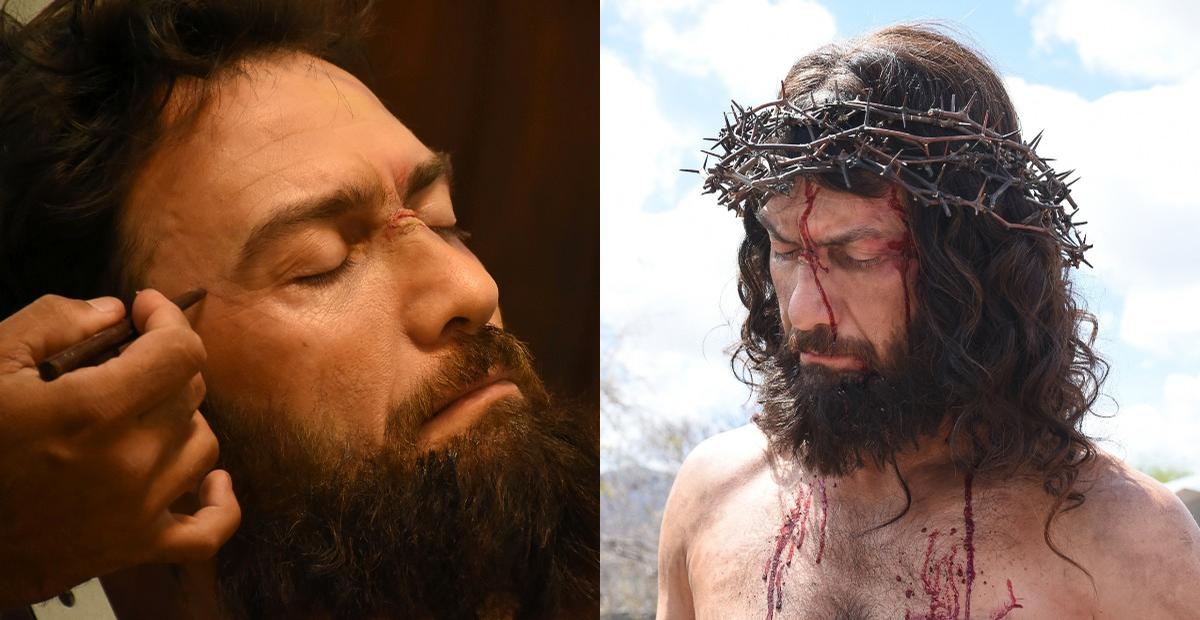 Paixão de Cristo 2022: Gabriel Braga Nunes grava novas cenas como Jesus