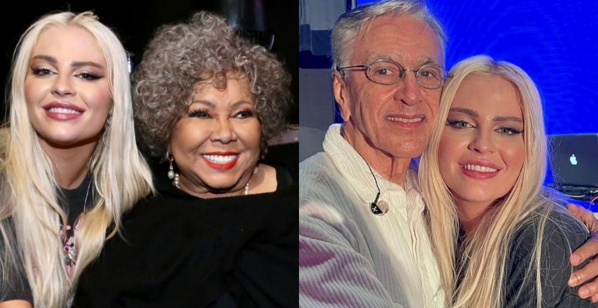 Luísa Sonza surge ao lado de Caetano Veloso e Alcione: ”Lendas que eu amo e sou fã”