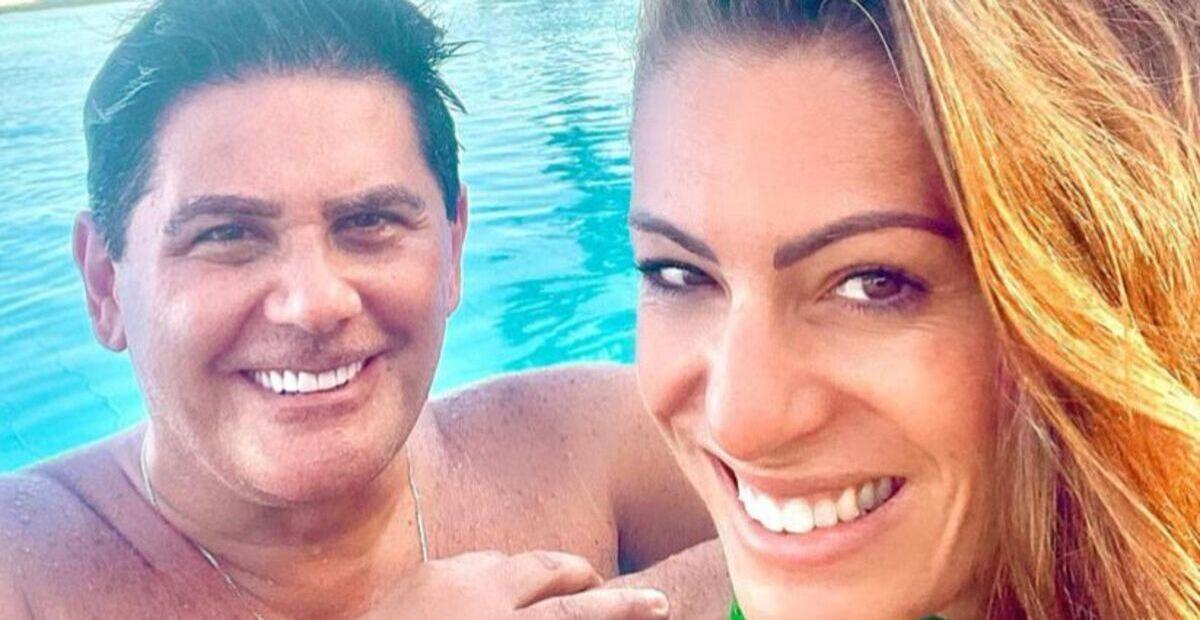 Elaine Mickely faz declaração apaixonada para César Filho: ”Meu presente de Deus”