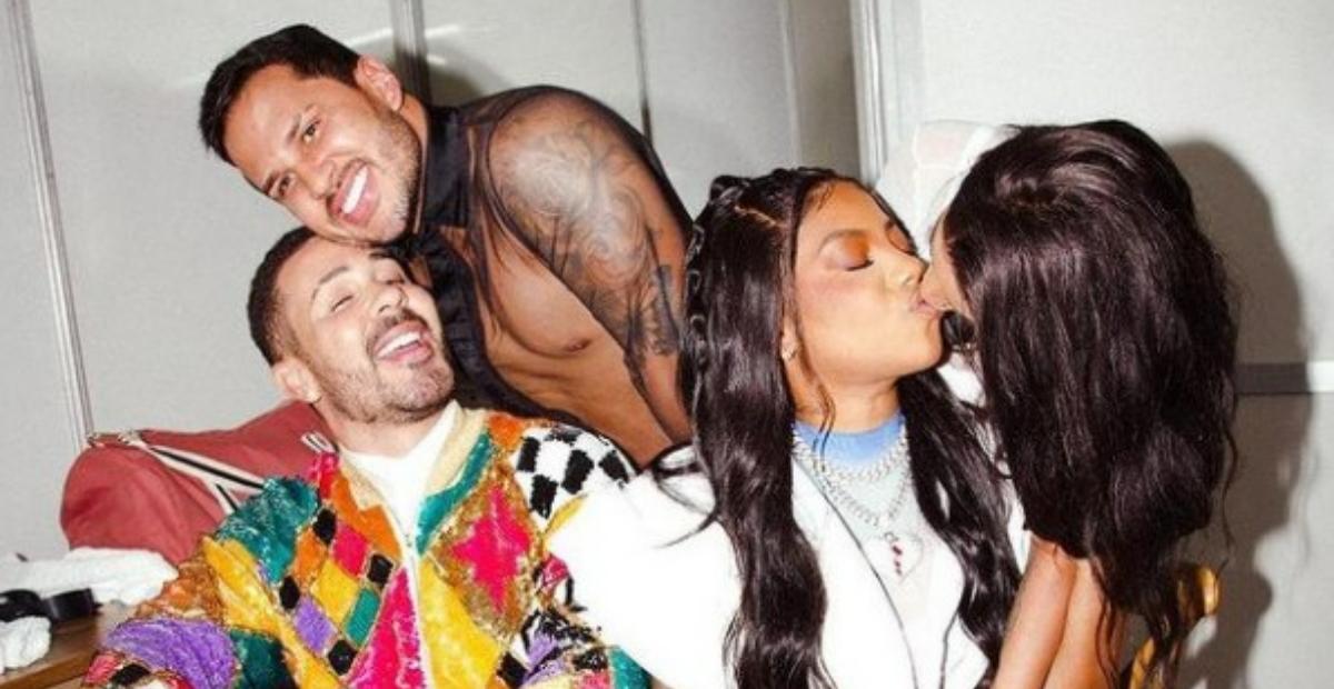 Ludmilla e Carlinhos Maia surgem em clima de romance com seus amados: ”Muito amor”