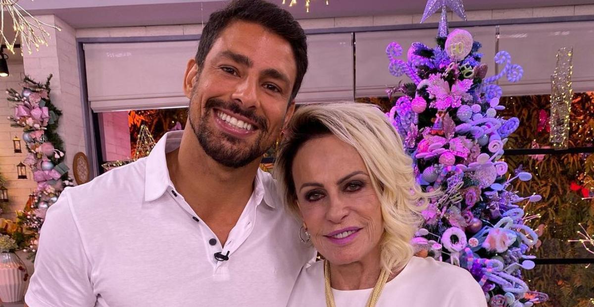 Cauã Reymond publica clique ao lado de Ana Maria Braga: ”Bom dia mais que especial”