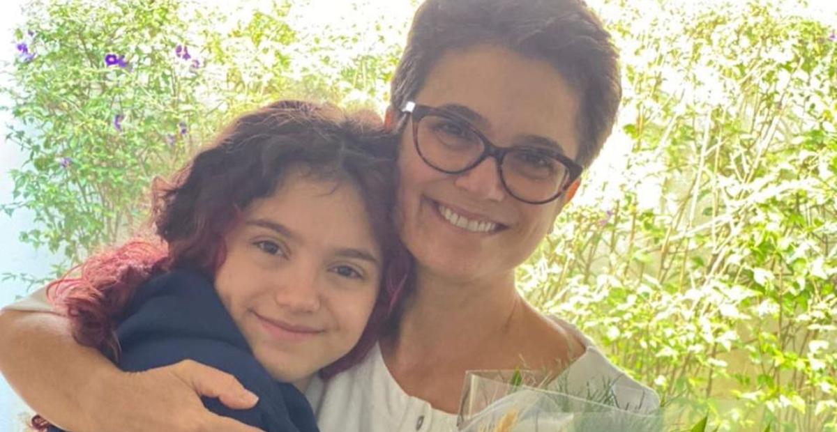 Sandra Annenberg celebra reencontro com a filha, Elisa: ”Minha vidoca voltou”