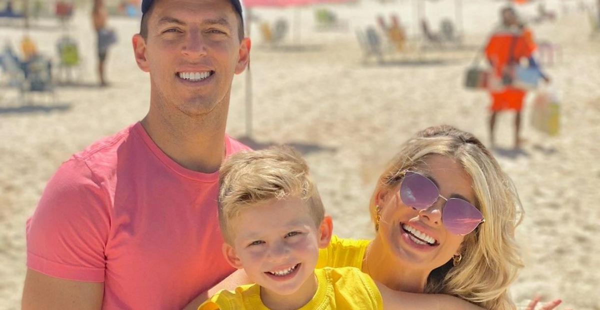 Karina Bacchi se diverte com a família durante passeio na praia: ”O coração sorri com vocês”