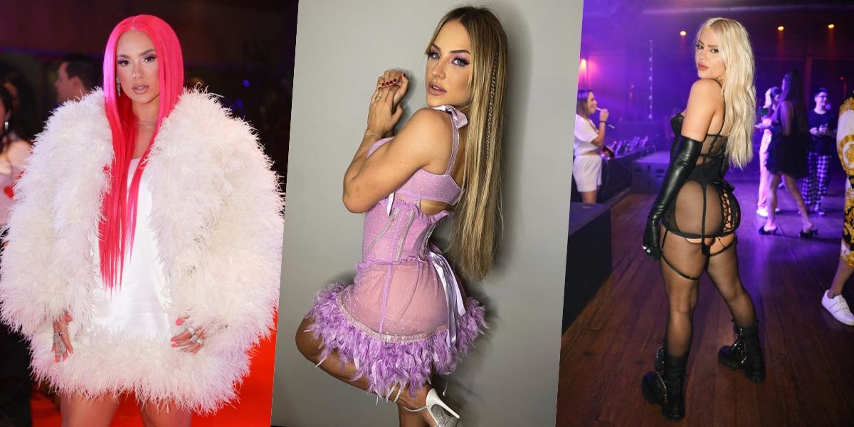 Elegância e sensualidade marcam looks dos famosos na festa de Virgínia Fonseca