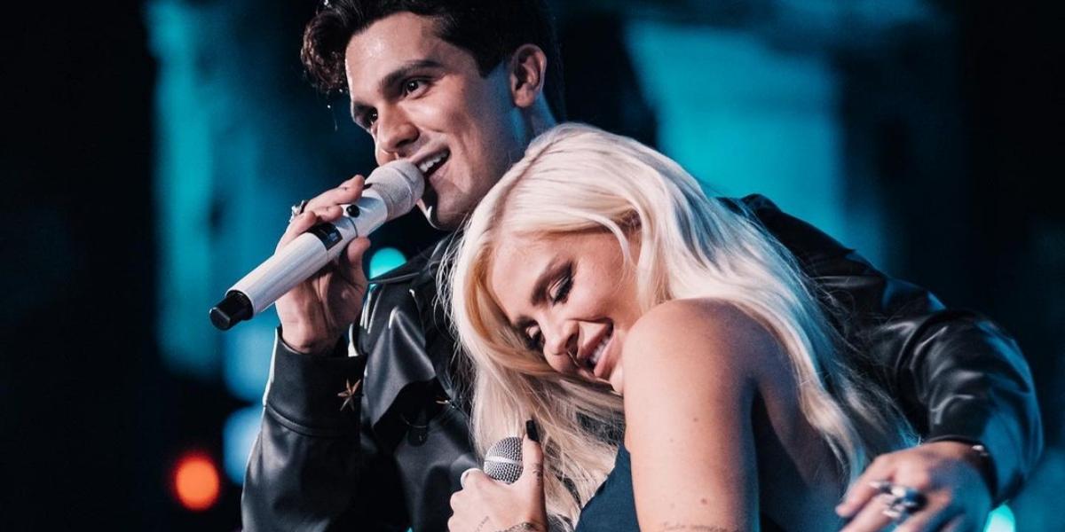 Luan Santana não poupa carinho ao falar sobre Luísa Sonza: ”Muito feliz com a nossa parceria”