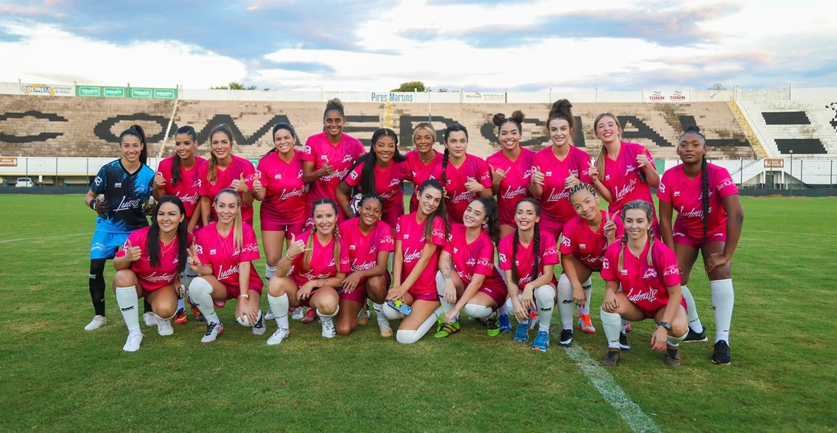 Ludmilla reúne famosas em jogo de futebol beneficente: ”Foi sucesso”