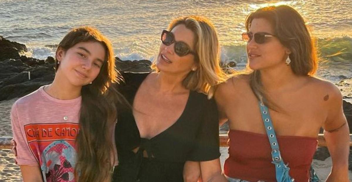 Flávia Alessandra e filhas renovam o visual e chamam a atenção da web: ”Que genética”