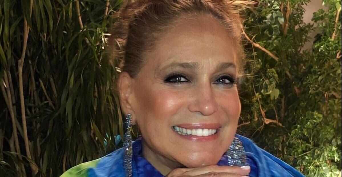 Susana Vieira posa de maiô para foto em Punta Cana