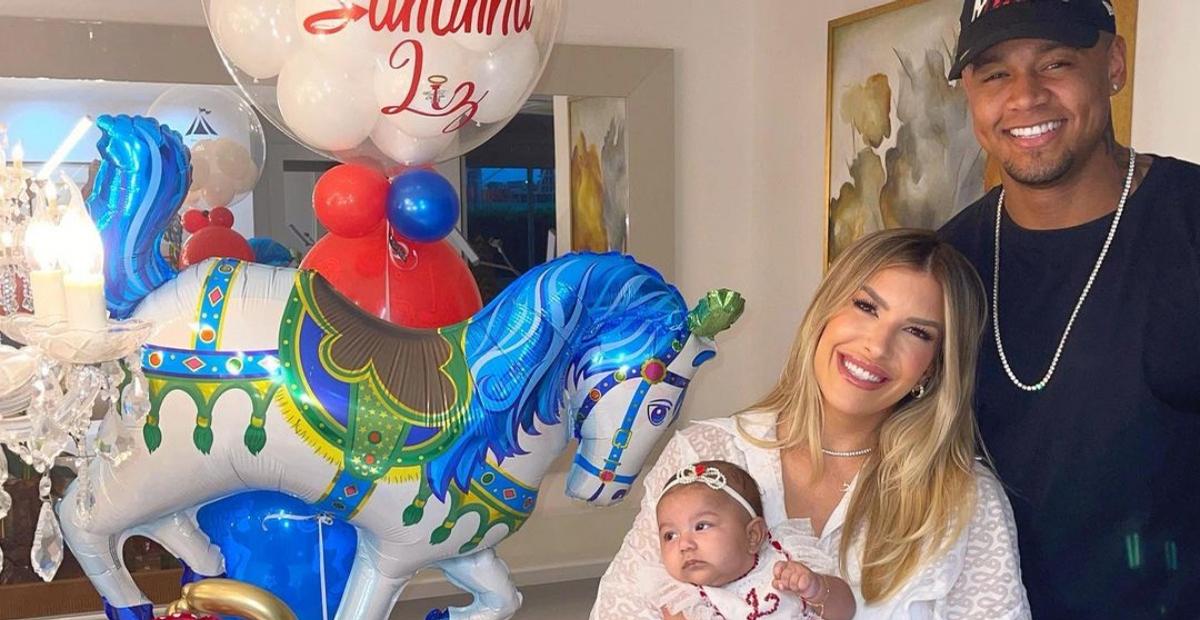 Lore Improta e Léo Santana celebram os três meses da filha com festa temática: ”Especial”