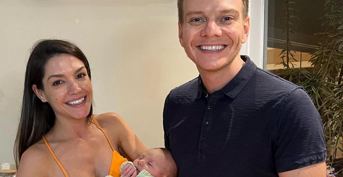 Thais Fersoza e Michel Teló celebram o primeiro mês do afilhado: ”A gente te ama”
