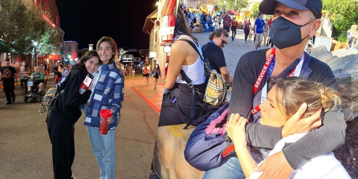 Sasha Meneghel compartilha cliques de passeio em Orlando ao lado de xuxa e amigos