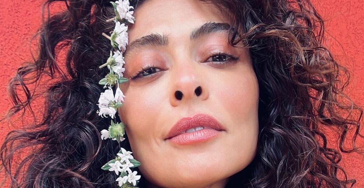 Juliana Paes choca ao exibir barriga trincada em vestido aberto: ”Olha o tanquinho dessa mulher”