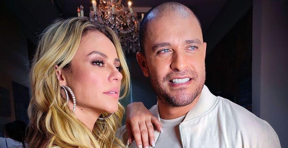 Paolla Oliveira e Diogo Nogueira esbanjam amor em passeio de helicóptero